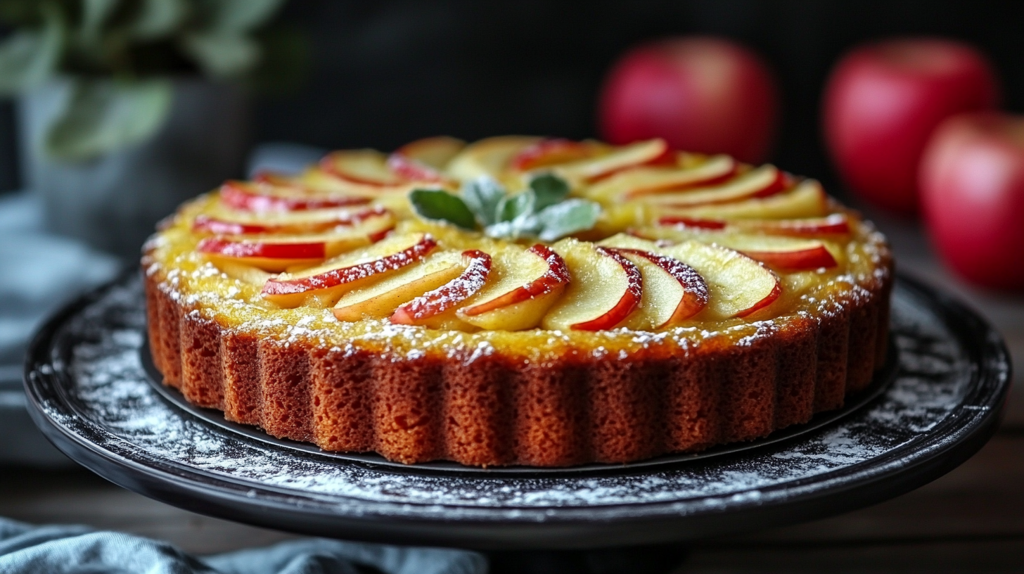 Old Fashioned Apple Fritter Cake Recipe photo