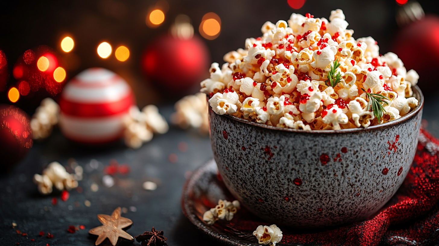 Christmas Popcorn Mix Recipe