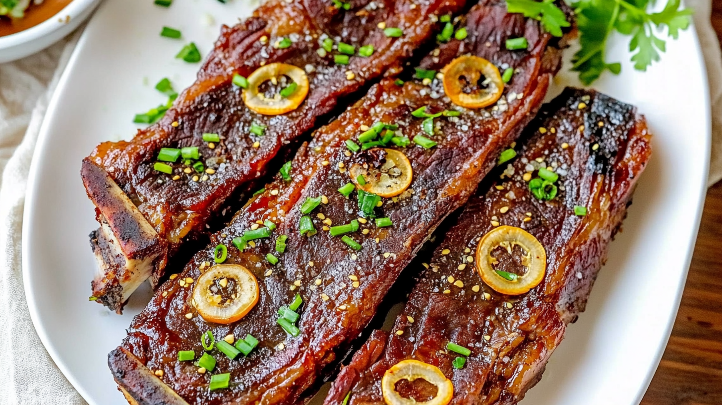 Delicious Flanken Style Short Ribs Recipe