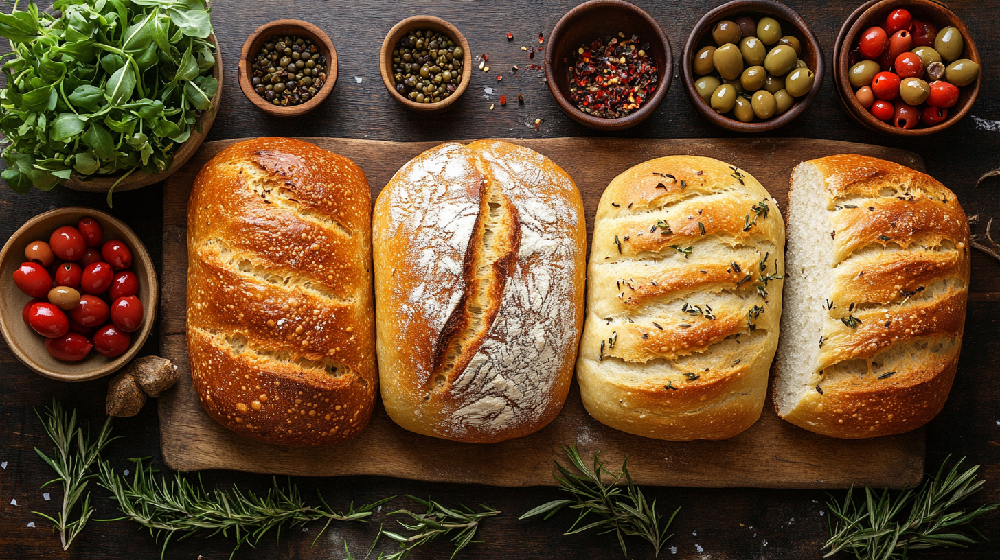 Mediterranean Olive Bread Recipe image